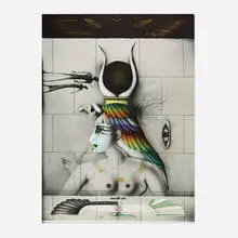 Paul Wunderlich, Aida (from the Metropolitan Opera portfolio), 1978, lithograph in colors on BFK Rives