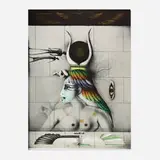 Paul Wunderlich, Aida (from the Metropolitan Opera portfolio), 1978, lithograph in colors on BFK Rives