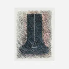 Beverly Pepper, Untitled, 1987, etching in colors