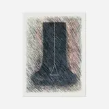 Beverly Pepper, Untitled, 1987, etching in colors