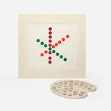 Yaacov Agam, Transformable Dialogue II, screenprint in colors, plastic palette, steel, magnets