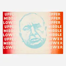 James Rosenquist, See-Saw, Class Systems, 1968, lithograph in colors