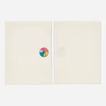 Robert Rauschenberg, Re-entre (diptych) (from the Mirrors of the Mind portfolio), 1974, lithograph in colors with embossing