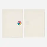 Robert Rauschenberg, Re-entre (diptych) (from the Mirrors of the Mind portfolio), 1974, lithograph in colors with embossing