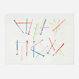 James Rosenquist, Time Flowers (from the Nails series), 1974, screenprint in colors on J. Green