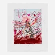 Boogie Man by Barnaby Furnas, 2006, lithograph in colors with hand-painting, sold Aug 2026
