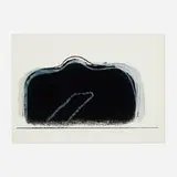 Manuel Hernandez, Signa tenso - Rosa, 1990, screenprint in colors on Fabriano