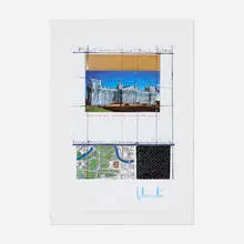 Wrapped Reichstag, Project for Berlin by Christo, 1994, offset lithograph in colors with embossed elements, sold Aug 2026