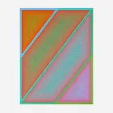 Richard Anuszkiewicz, The Eye Sees More (from the Inward Eye portfolio), 1970, screenprint in colors