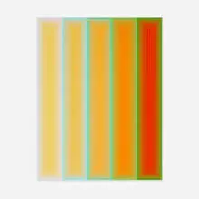 Richard Anuszkiewicz, Grandeur (from the Inward Eye portfolio), 1970, screenprint in colors