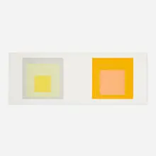 Josef Albers, Portfolio I Folder 15 (from the Formulation : Articulation portfolio), 1972, screenprint in colors