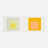 Josef Albers, Portfolio I Folder 15 (from the Formulation : Articulation portfolio), 1972, screenprint in colors