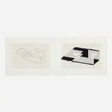Josef Albers, Portfolio I Folder 13 (from the Formulation : Articulation portfolio), 1972, screenprint in colors