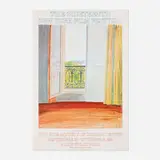 David Hockney, The Nineteenth New York Film Festival poster, 1981, offset lithograph in colors