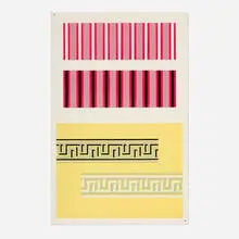 Plate XIII-2 (from the Interaction of Color portfolio) by Josef Albers, screenprint in colors, sold Aug 2026