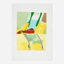 John Chamberlain, Flashback I, 1981, screenprint in colors on Arches
