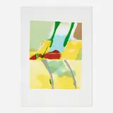 John Chamberlain, Flashback I, 1981, screenprint in colors on Arches