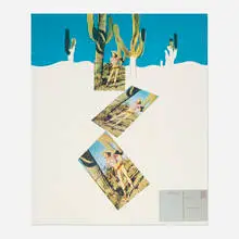 Allen Jones, Miss America (from the 11 Pop Artists, Volume I portfolio), lithograph in colors