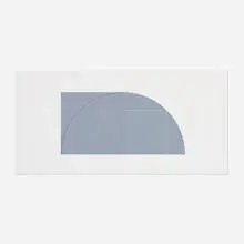 Robert Mangold, Untitled (from the A Book of Silk Screen Prints portfolio), 1992, screenprint in colors on Fabriano Cotton