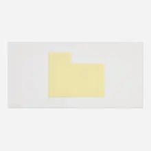Robert Mangold, Untitled (from A Book of Silk Screen Prints—Multiple Panel Paintings portfolio), 1992, screenprint in colors