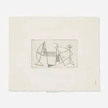Dorothy Dehner, Untitled, etching