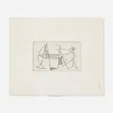 Dorothy Dehner, Untitled, etching