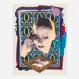 Richard Duardo, Greta Garbo, 1994, screenprint in colors