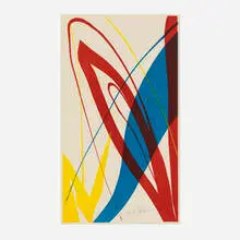 Paul Jenkins, Untitled, 1963, lithograph in colors