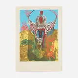 Salvador Dalí, The Golden Calf (The Bullfighter), 1977, lithograph in colors