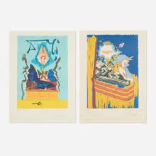 Salvador Dalí, The Immaculate Conception/Resurrection, 1979, lithograph in colors