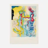 Salvador Dalí, Chemist (from The Professions portfolio), lithograph in colors