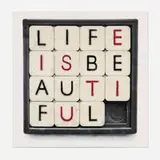 Thierry Guetta, Life is a Puzzle, 2012, screenprint in colors