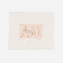 Dorothy Dehner, Untitled, etching