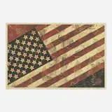 Shepard Fairey, May Day - Flag 1, 2011, offset lithograph in colors