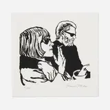 Raymond Pettibon, Untitled, 2015, lithograph on Somerset