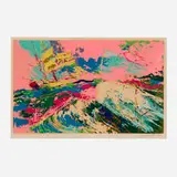 LeRoy Neiman, Moby Dick Assaulting the Pequod, 1977, screenprint in colors