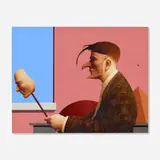 John Boyd, Message (Undecoded), 1999, oil on panel