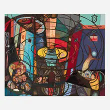 Richard Hull, Loomings, 1993, oil and wax ground on canvas
