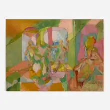Jacques Villon, Le départ pour l'aventure, 1935, oil on canvas