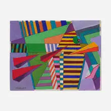 Rolph Scarlett, Untitled, pencil and gouache on paper