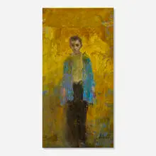 Richard Schmid, Untitled, oil on Masonite