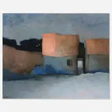 Claude Gaveau, Vingt et une heures, oil on canvas