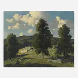 Bertram George Bruestle, Untitled, oil on canvas