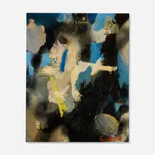 Michel Cadoret, Untitled, oil on canvas