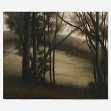 Robert Kipniss, Landscape, oil on canvas