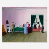 Lester Ambrose, The Wedding, oil on canvas