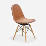 Charles and Ray Eames, DKW, 1951, leather, birch, lacquered steel