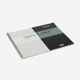 Paul Rand, The Spirit and Letter of IBM Brand Identity manual, 1993, spiral-bound printed paper