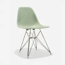 Charles and Ray Eames, DSR, molded fiberglass, enameled steel