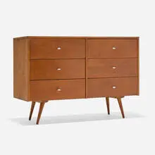 Paul McCobb, Planner Group cabinet, 1950, birch, stainless